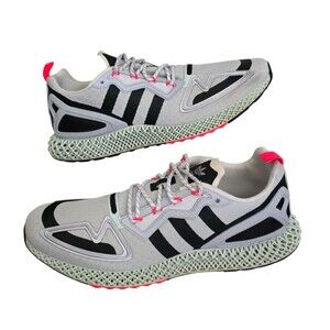 Adidas ZX 2K 4D Shoes Mens Size 12 Sneakers Faint Green Black